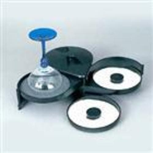 Glass Rimmer Sugar / Salt / Sponge 3 Tray