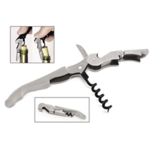 Dual Action •waiter Corkscrew• Black