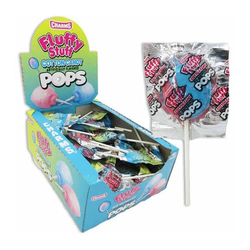 Charms Pops • Fluffy Stuff Cotton Candy