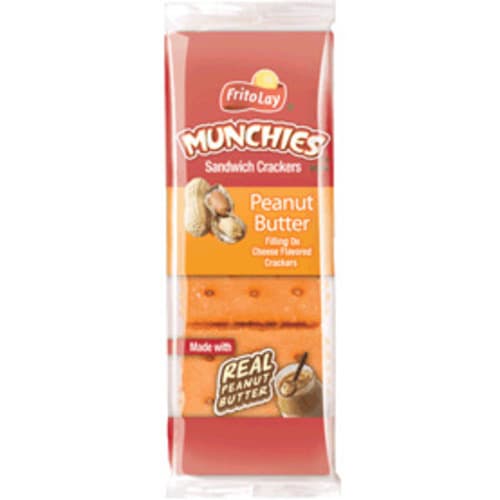 Munchies Peanut Butter Cheese Sandwich Crackers