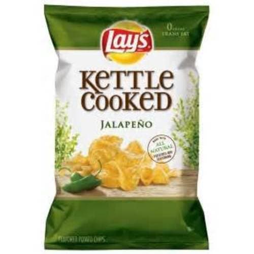 Frito Lay • Lays Kettle Cooked Jalapeno