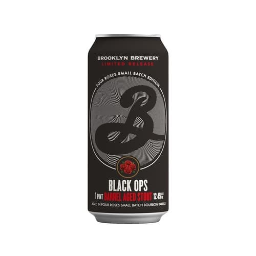 Brooklyn Black Ops Barrel Aged Stout • 16oz Cans