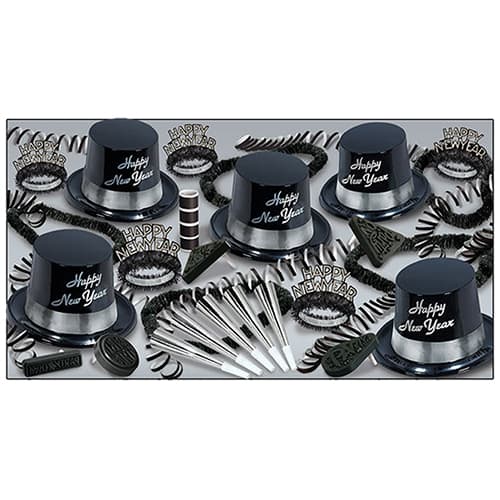 Silver Legacy New Years Eve Party Kit For 10