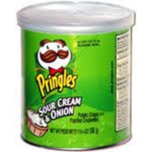 Pringles Sour Cream and Onion Potato Crisps Chips On The Go