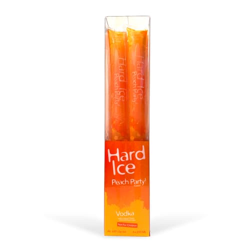 Hard Ice Vodka Freezies • Peach Party 6pk-200ml