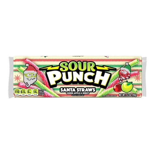 Holiday • Sour Punch Candy Straws