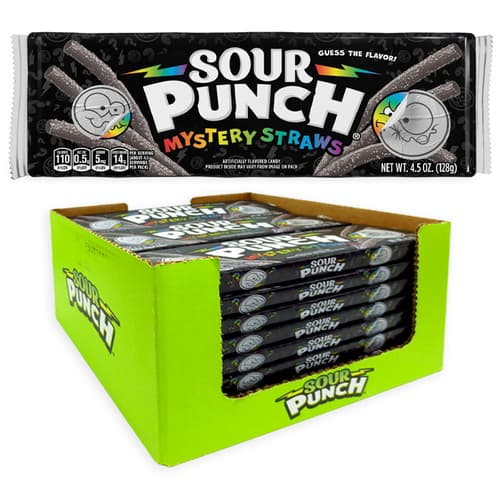 Sour Punch Candy Straws • Mystery