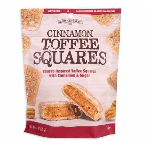 Holiday • Brown & Haley Cinnamon Toffee Squares White Chocolate