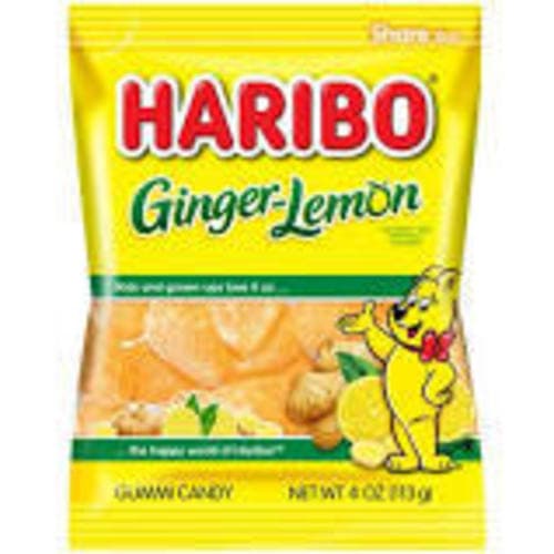 Haribo Ginger-lemon Gummi Candy