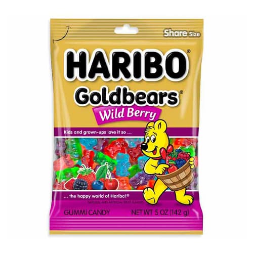 Haribo Wild Berry Gummi Candy