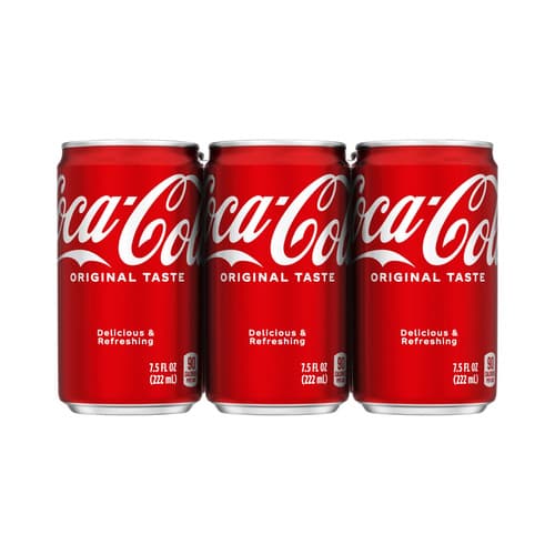 Coke Classic Mini Cans