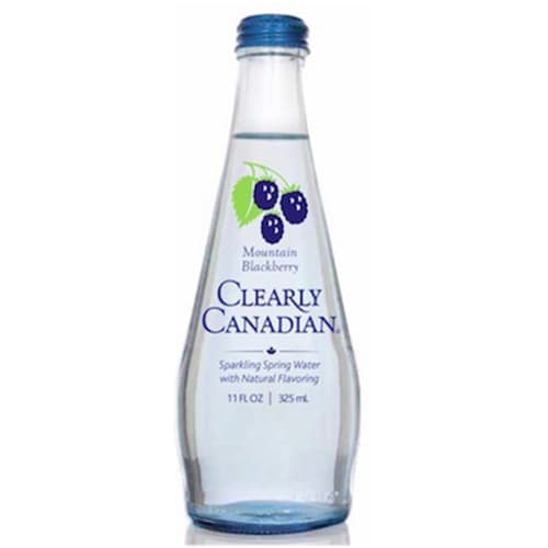 Clearly Canadian Mountain Blackberry Sparkling Flavored Water