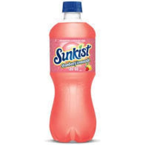 Sunkist Soda • Strawberry Lemonade 20 oz