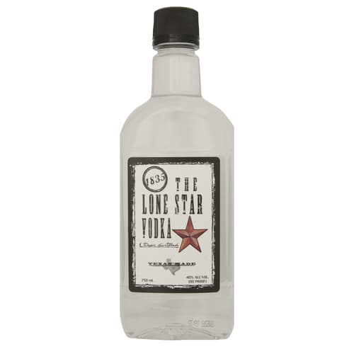 The Lone Star Texas Vodka - Plastic Traveler