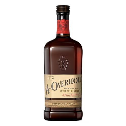 A. Overholt Monongahela Mash Straight Rye Whiskey