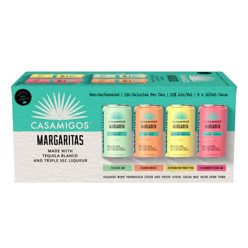 Casamigos Cocktails Margarita Variety Pack 8pk-200ml