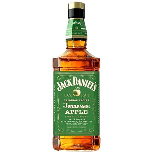 Jack Daniels Tennessee Apple Whiskey • with Glass