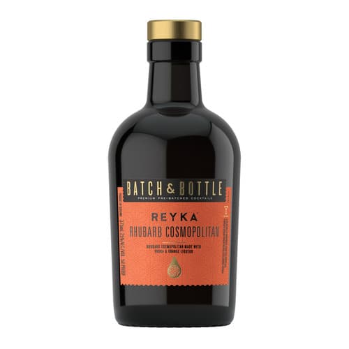 Batch & Bottle Reyka Rhubarb Cosmopolitan Ready To Drink Cocktail