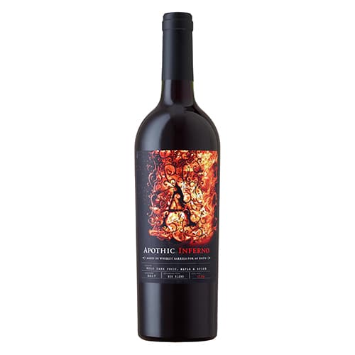 Apothic Inferno Red Blend Whiskey Barrel Aged