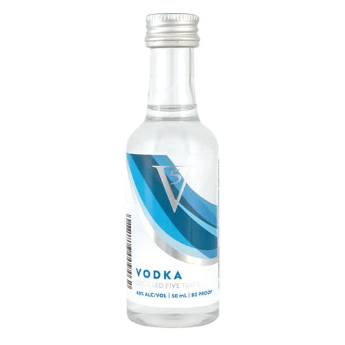 V.. "five" Vodka 50ml(Each)