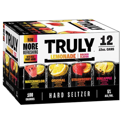 Truly Lemonade Variety Pack • 12pk Can