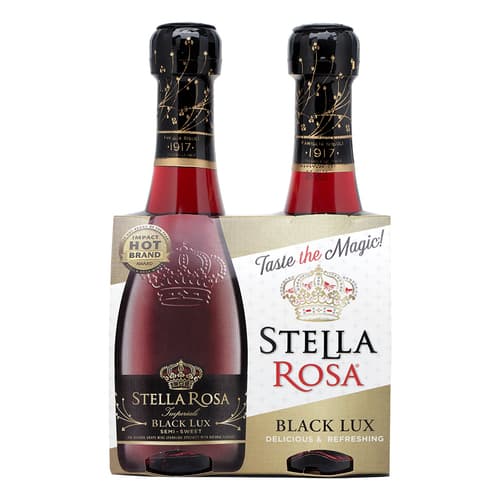 Stella Rosa Imperiale Black Lux Sparkling Red Wine 2pk
