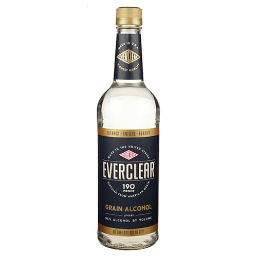 Everclear Grain Alcohol 190 Proof