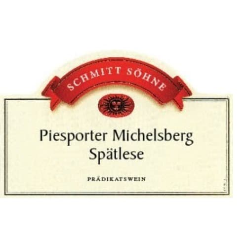 Schmitt Sohne Pies Michelsberg Spatlese Riesling