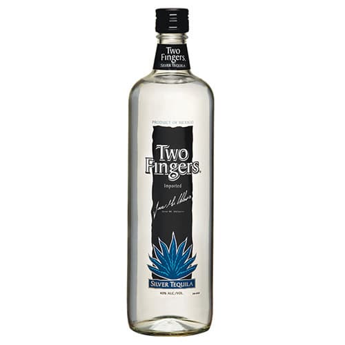 Two Fingers Silver Tequila