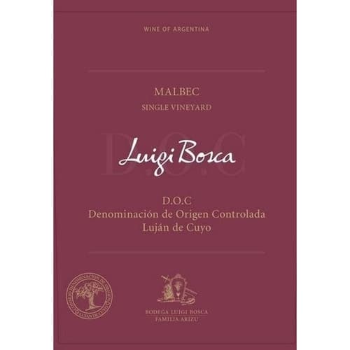 Luigi Bosca Single Vineyard Malbec