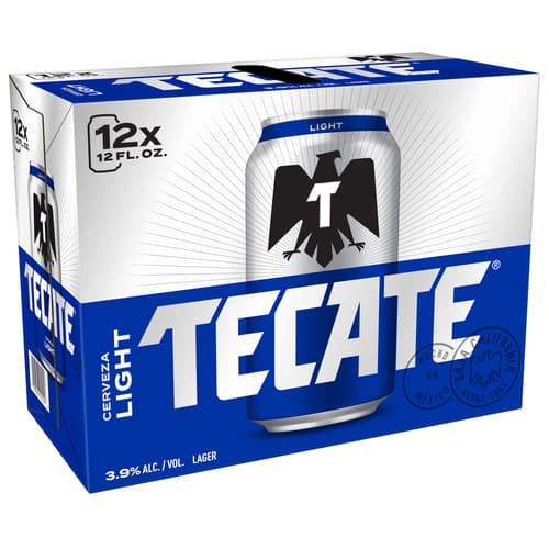 Tecate Light • 12pk Can