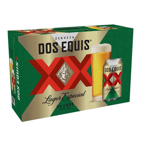 Dos Equis Lager • 24pk Suitcase Cans
