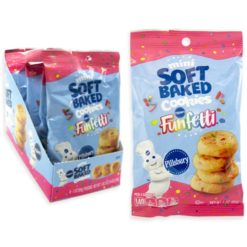 Pillsbury Mini Soft Cookies • Funfetti