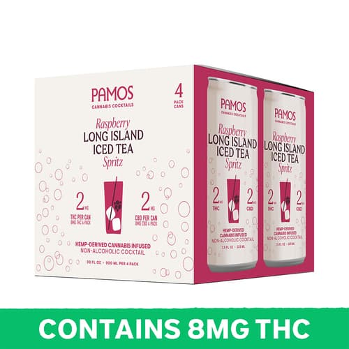 Pamos Spritz Long Island Iced Tea 2mg Delta 9 • 4pk Can