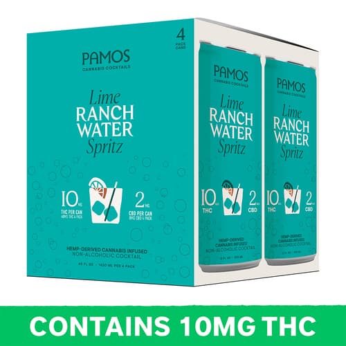 Pamos Ranch Water Hemp Derived Spritz