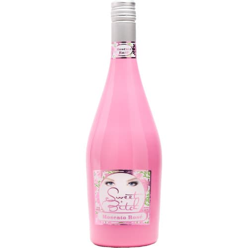 Sweet Bitch Painted Bottle Moscato Rose
