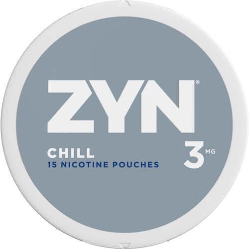 Zyn Nicotine Pouches Chill 3mg • Can