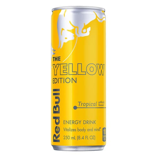 Red Bull • Yellow Tropical Fruit 8.4 oz