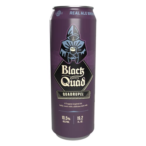 Real Ale Black Quad • 19.2oz Can