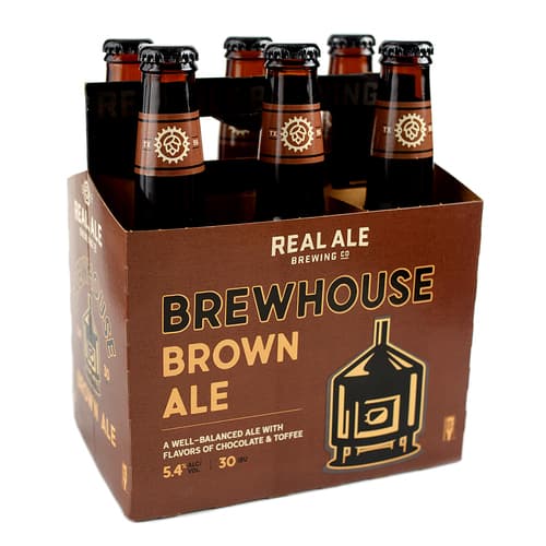 Real Ale Brewhouse Brown • 6pk NRB