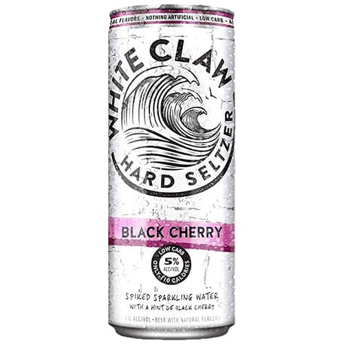 White Claw Black Cherry Hard Seltzer • 6pk Can