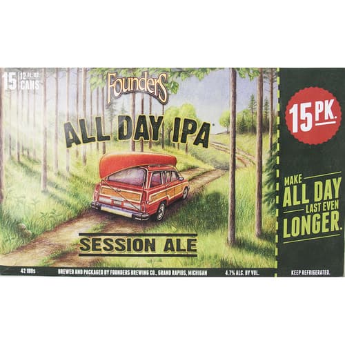 Founders All Day IPA • 15pk Cans