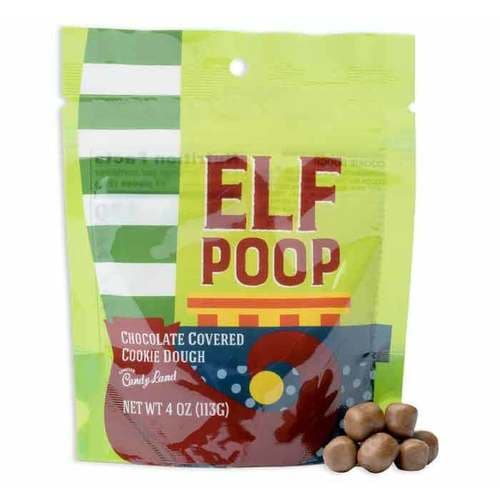 Holiday • Elf Poop - Chocolate Covered Cookie Dough In Peg Bag
