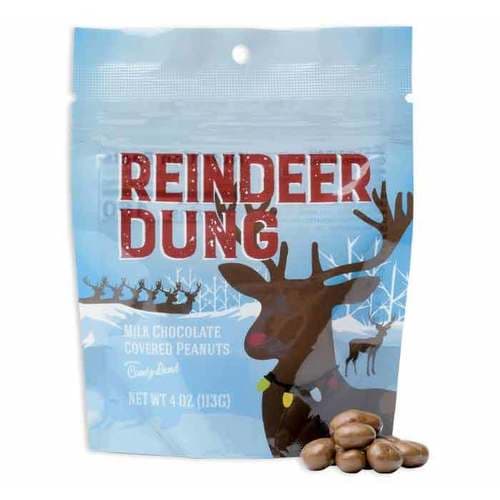 Holiday • Reindeer Dung - Milk Chocolate Covered Peanuts In Peg Bag