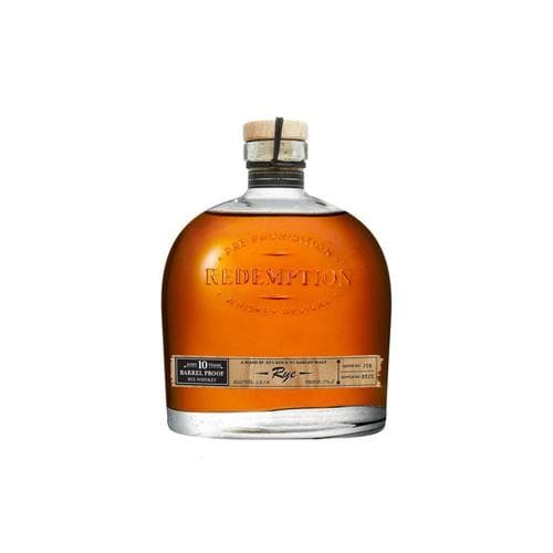 Redemption Rye Barrel Proof 10yr