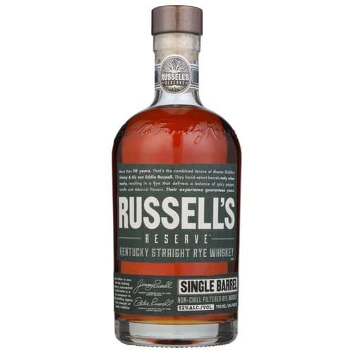 Wild Turkey Russell’s Reserve Single Barrel Kentucky Straight Rye Whiskey
