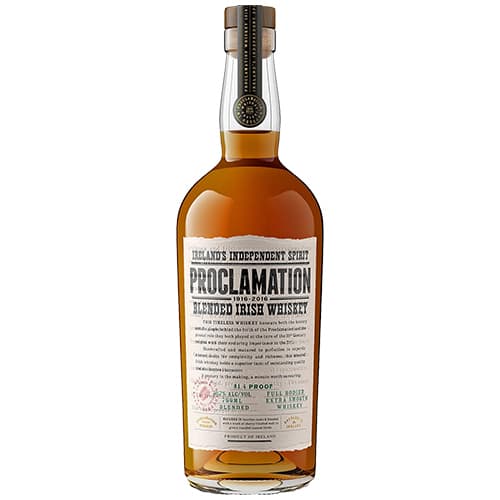 Proclamation Irish Whiskey