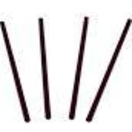 Sip Stix 5" Black 1000ct  /  Box