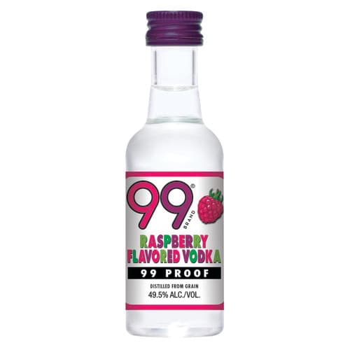 •99• Raspberry Vodka • 50ml (Each)