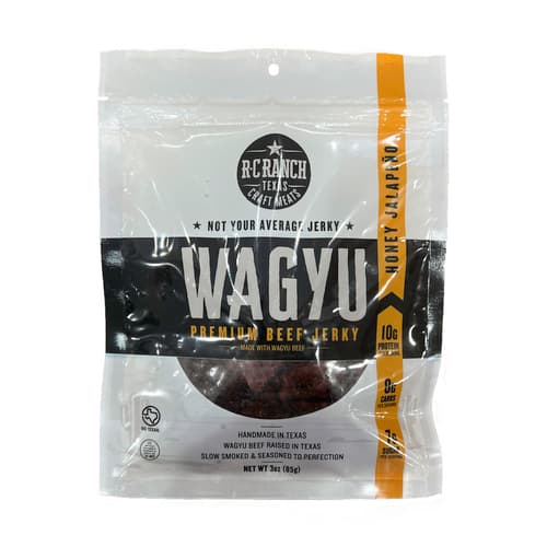 R-c Ranch Wagyu Jerky • Honey- Jalapeno